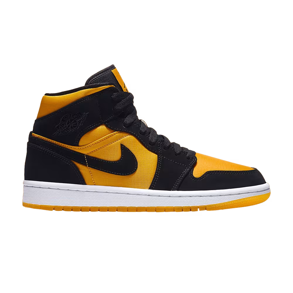 Air Jordan 1 Mid Black Gold