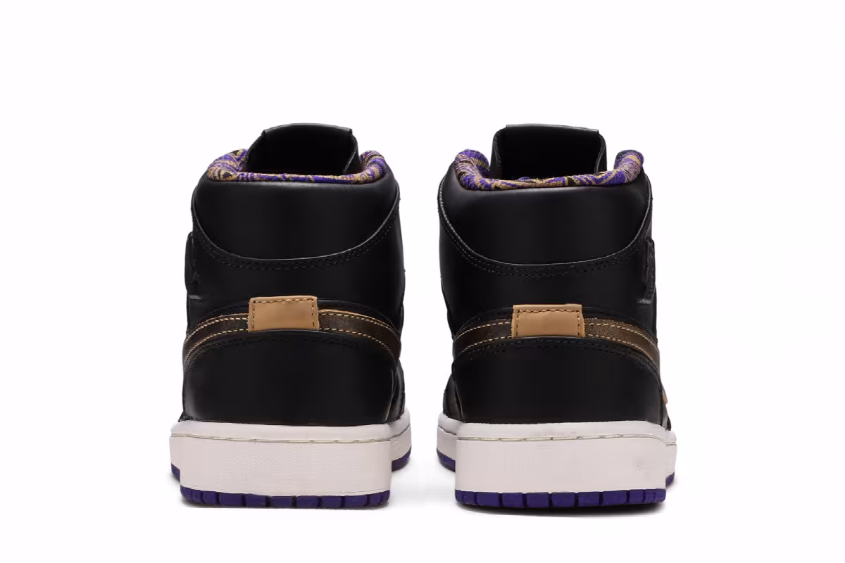 Air Jordan 1 Mid Noveau BHM, view 7
