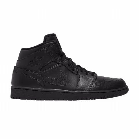 Air Jordan 1 Mid 2013 'Triple Black'