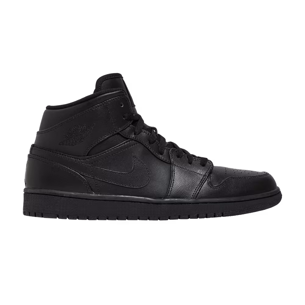 Air Jordan 1 Mid 2013 Triple Black