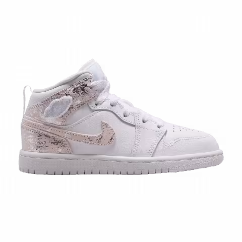 Air Jordan 1 Mid SE PS 'White Field Silver'