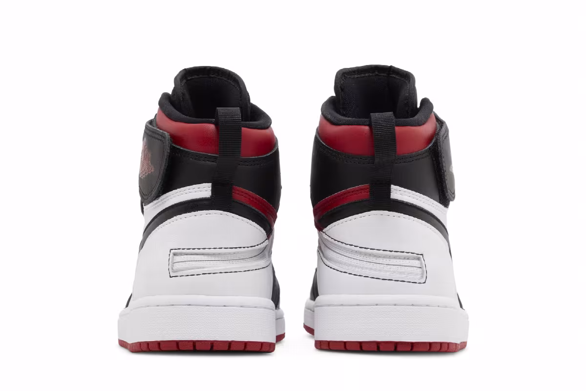Air Jordan 1 High FlyEase Gym Red Black Toe, view 7