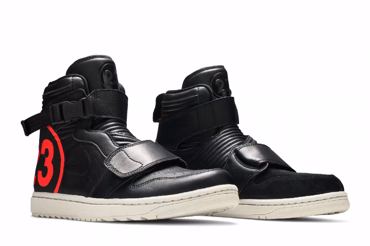 Air Jordan 1 Moto Black Pink, view 9