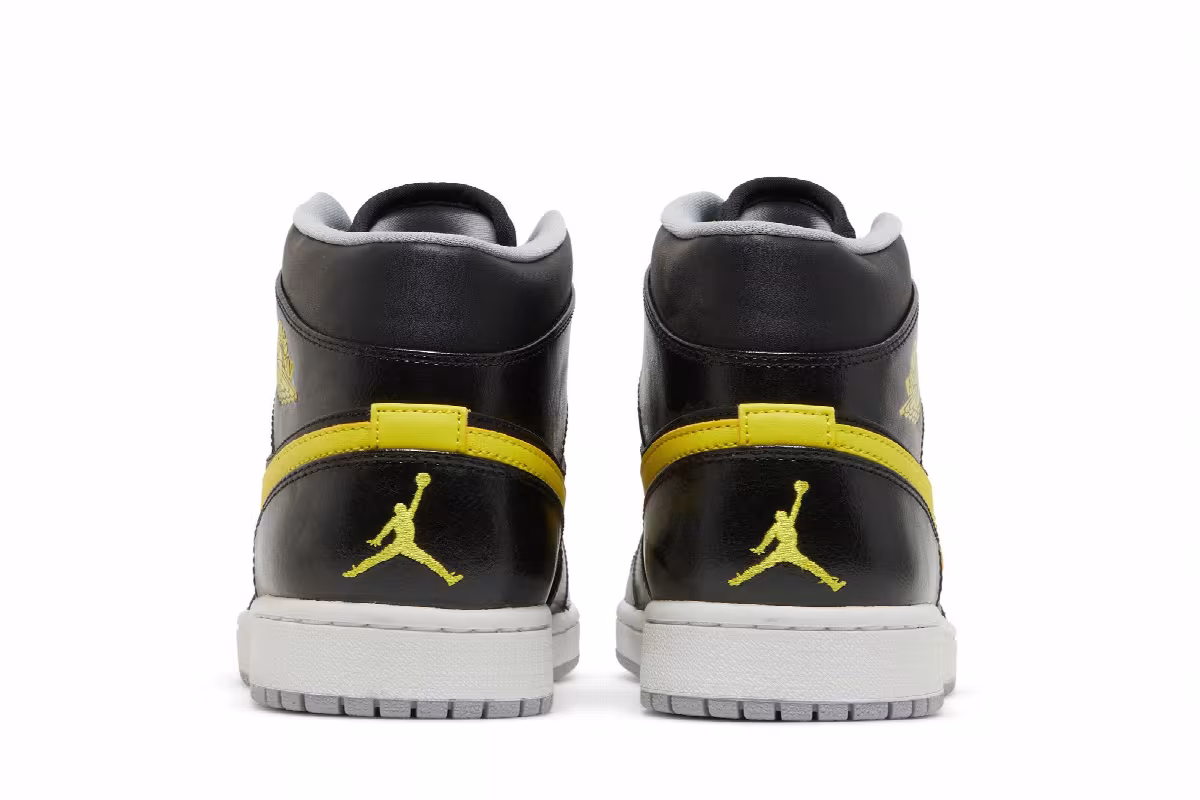 Air Jordan 1 Mid Yellow, view 7