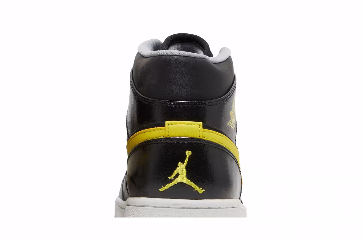 Air Jordan 1 Mid Yellow, view 8