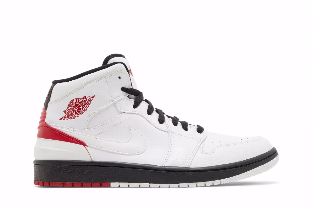 Air Jordan 1 86 White Gym Red, view 2