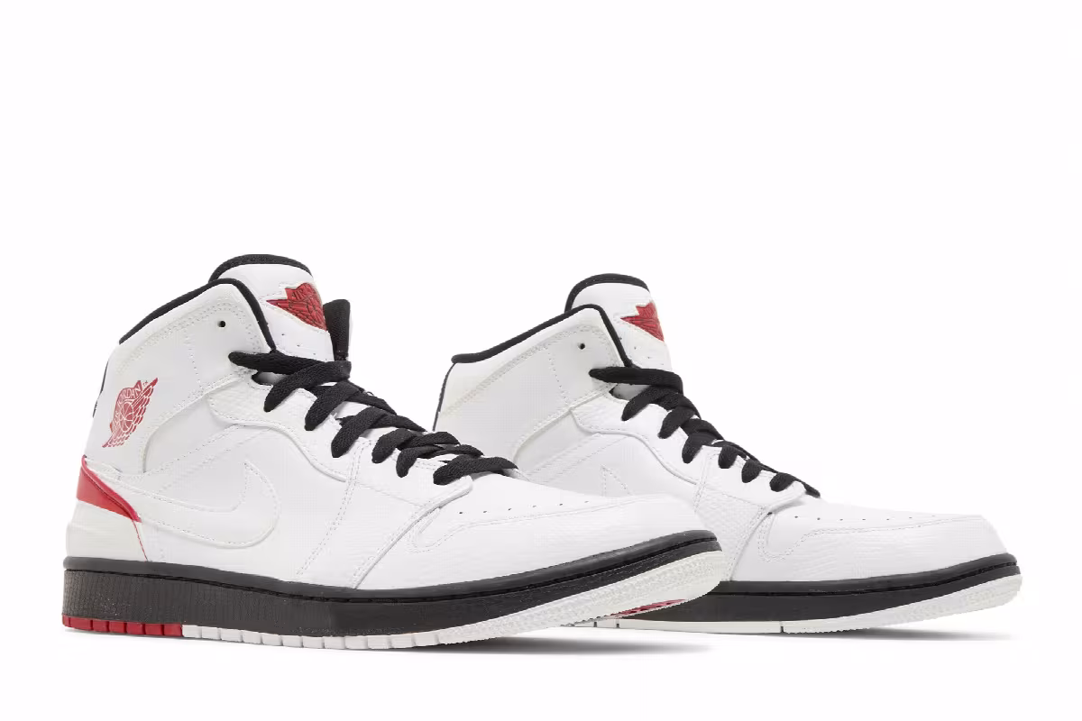 Air Jordan 1 86 White Gym Red, view 9
