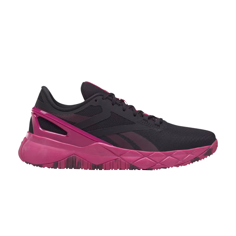 Reebok Women's Nanoflex TR Black Pursuit Pink