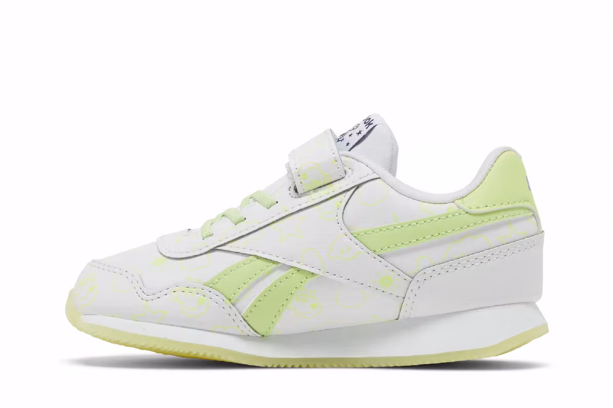 Peppa Pig x Reebok Royal Classic Jogger 3 Toddler Glow In The Dark, view 4