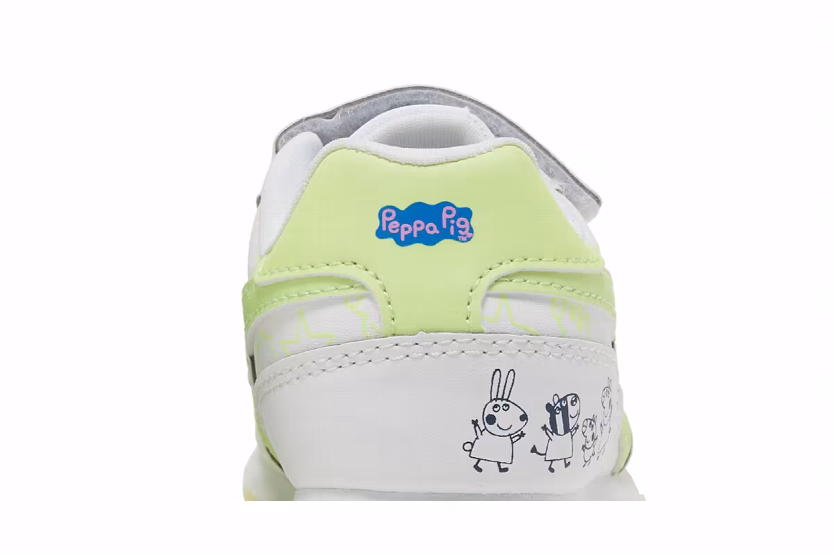 Peppa Pig x Reebok Royal Classic Jogger 3 Toddler Glow In The Dark, view 8
