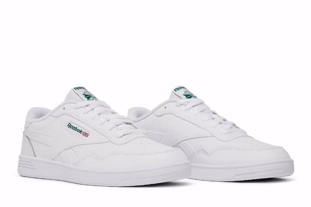 Reebok Club MEMT White Clover Green, view 9