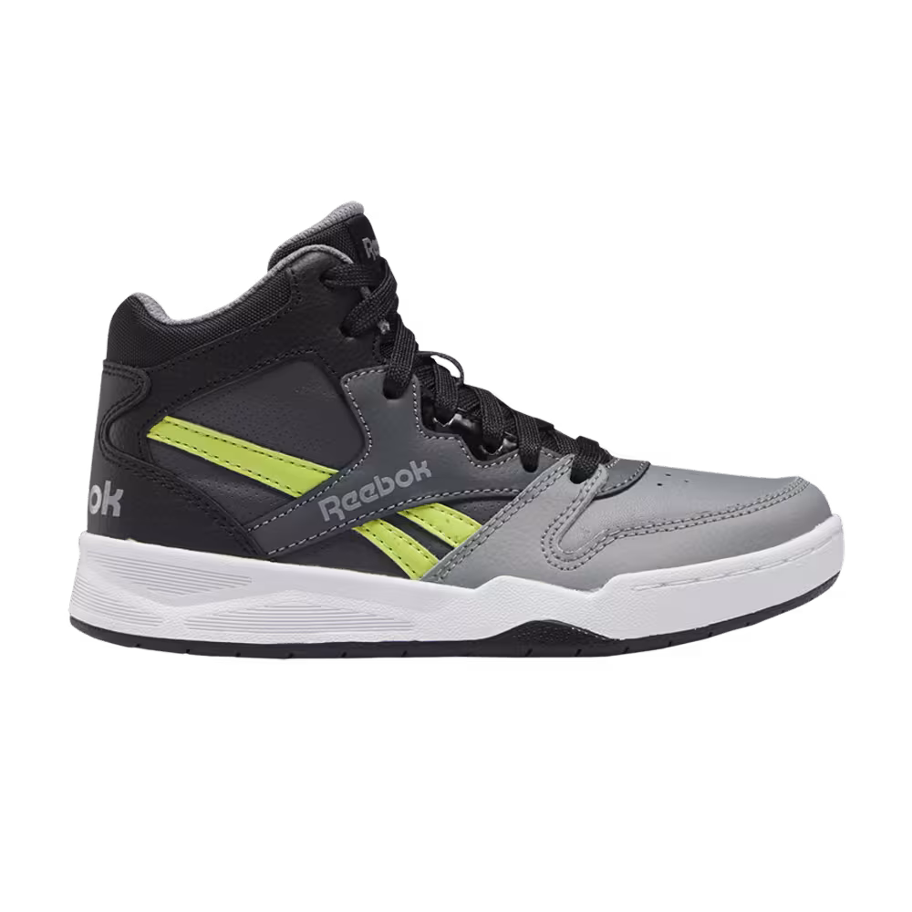 Reebok BB4500 Court J Black Acid Yellow