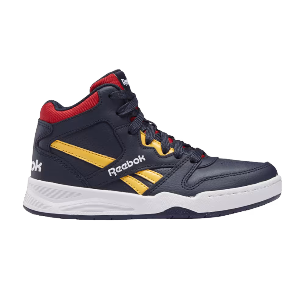 Reebok BB4500 Court Little Kid Vector Navy Solar Gold