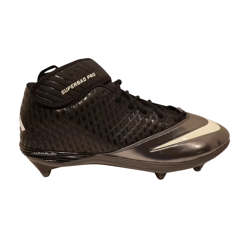 Nike Lunar Super Bad Pro D Black Metallic Silver