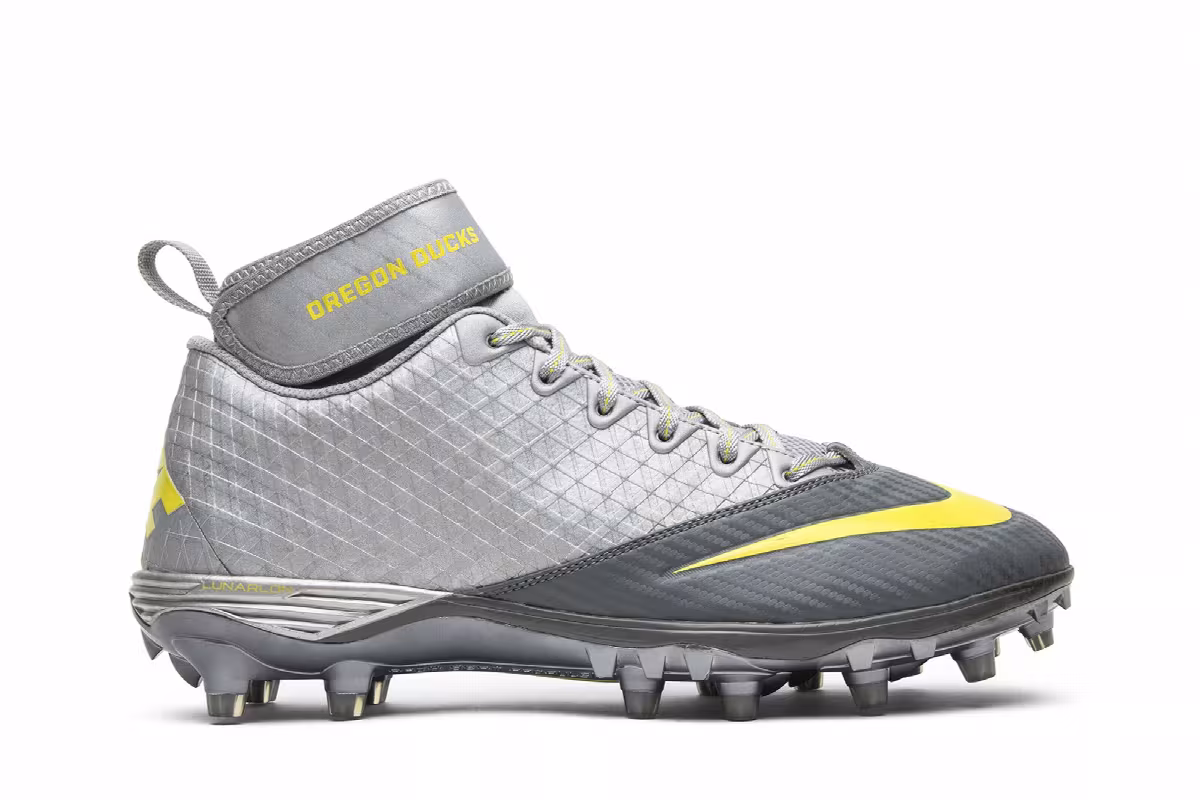 Nike Lunar Super Bad Pro TD Oregon Ducks, view 2
