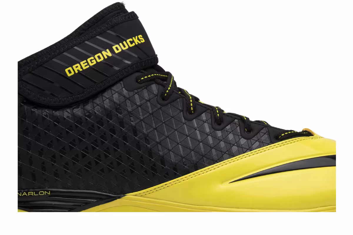 Nike Lunar Super Bad Pro TD Oregon Ducks, view 3