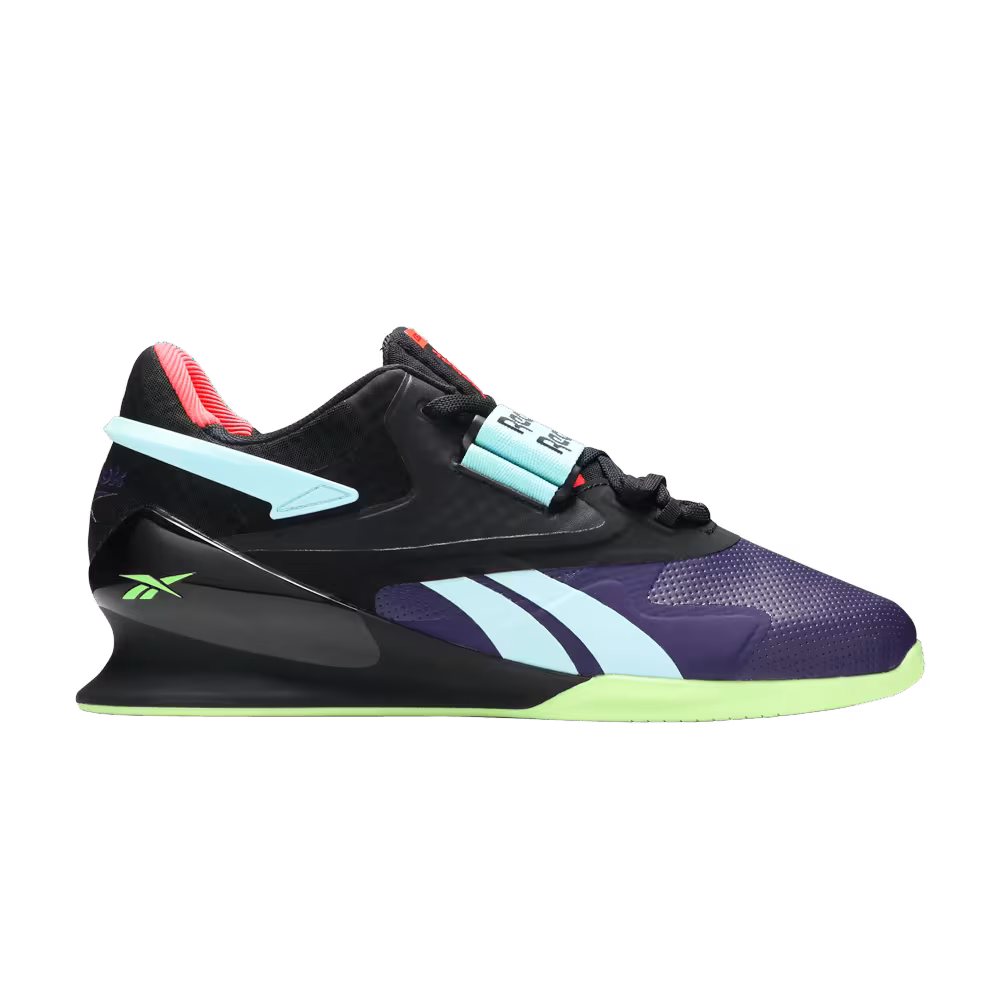 Reebok Legacy Lifter 2 Black Neon Mint