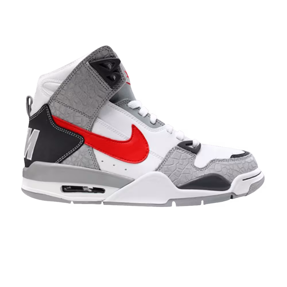 Nike Air Flight Condor High White Chilling Red Grey