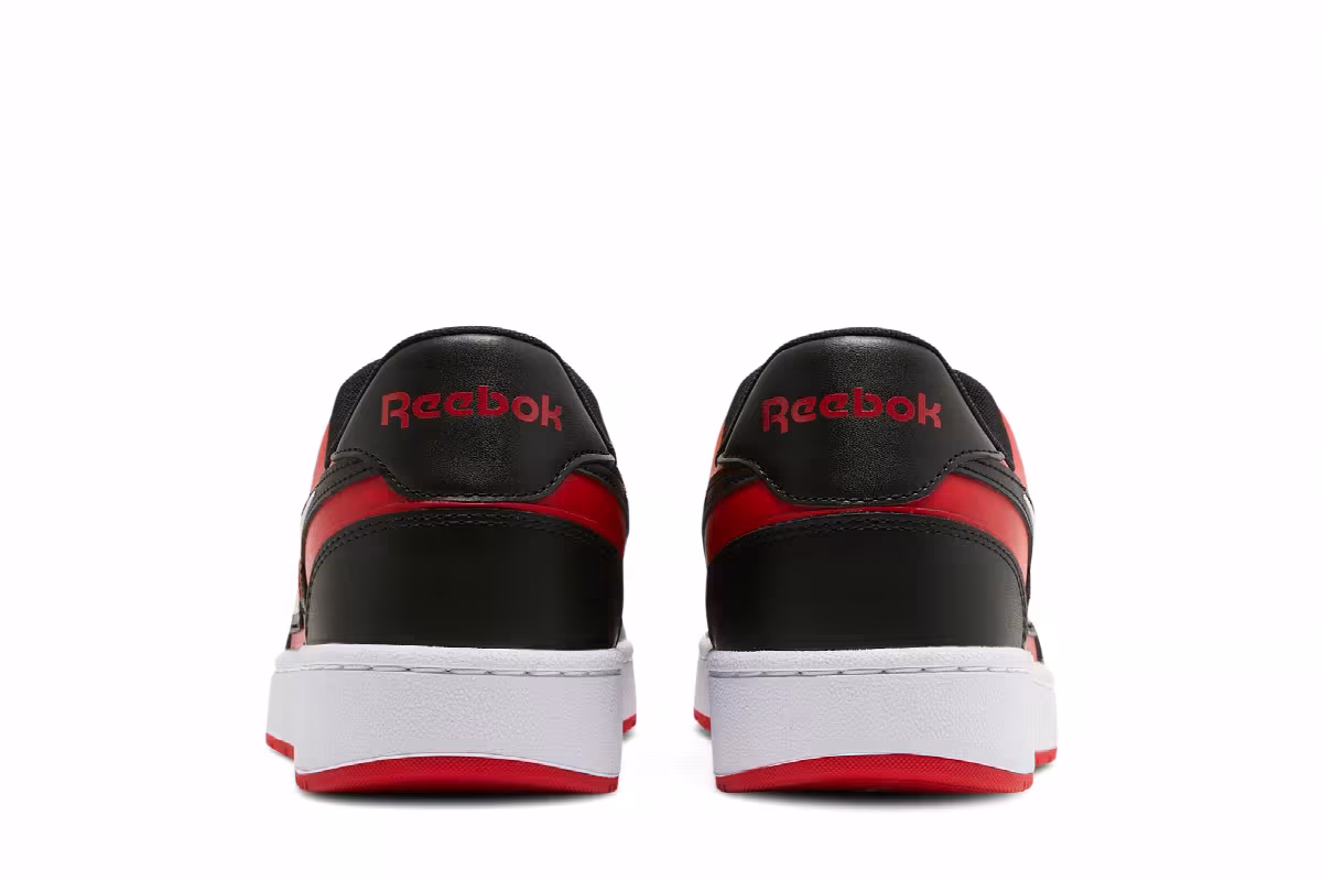 Reebok Resonator Low Black Vector Red, view 7