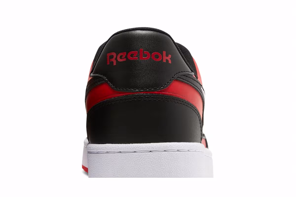 Reebok Resonator Low Black Vector Red, view 8