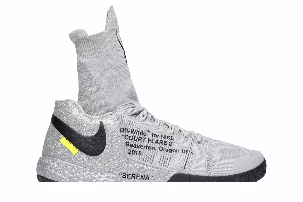 Serena Williams x Off-White x Nike Flare 2 Queen, view 3