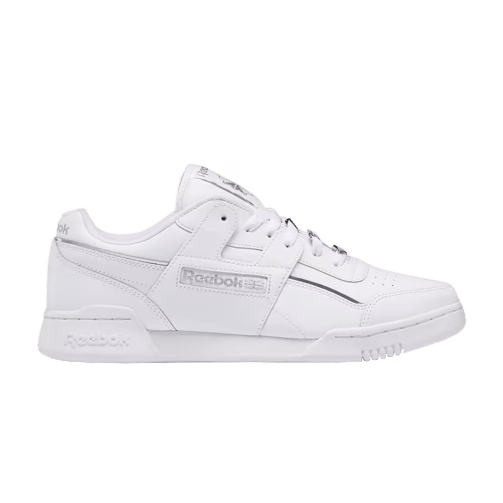Reebok Workout Plus White Matte Silver