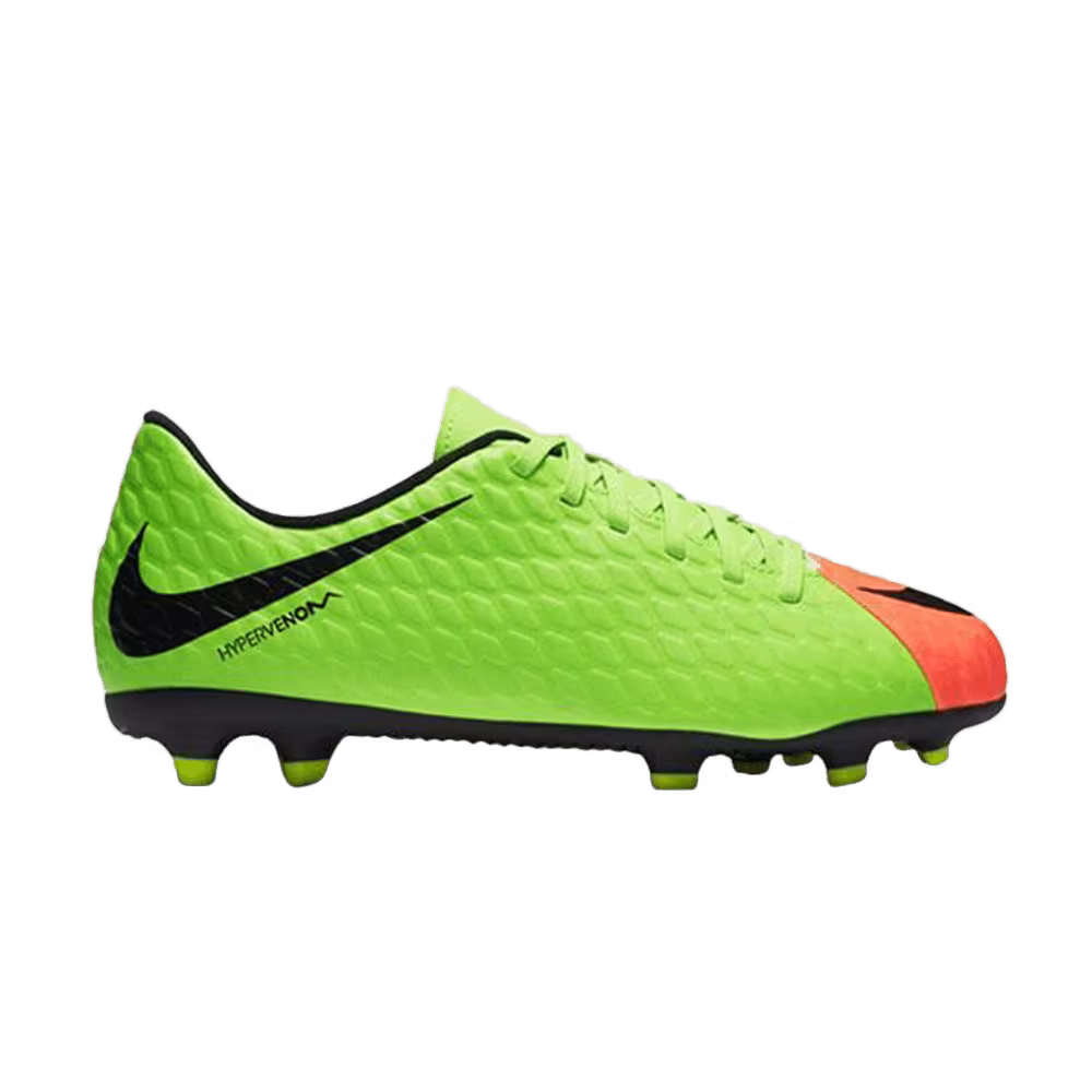 Nike Hypervenom Phade 3 FG GS Electric Green
