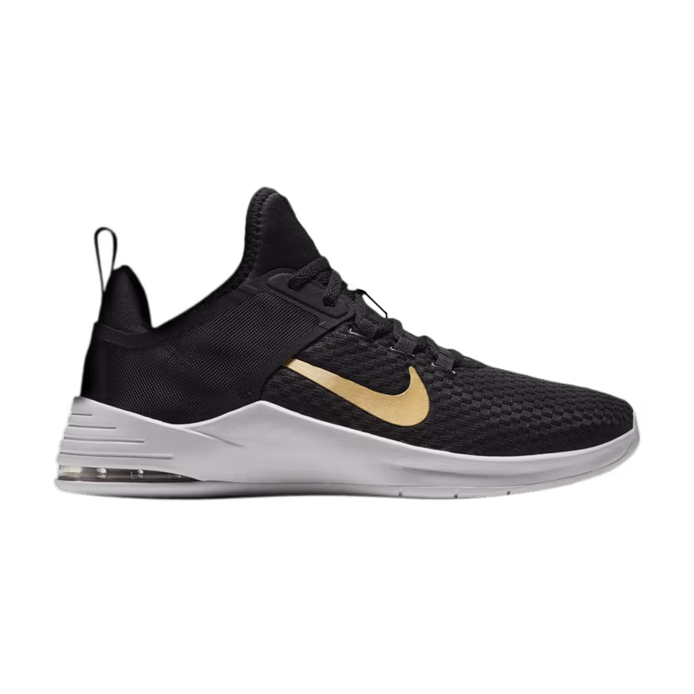 Nike Women's Air Max Bella TR 2 Wide Black Metallic Gold