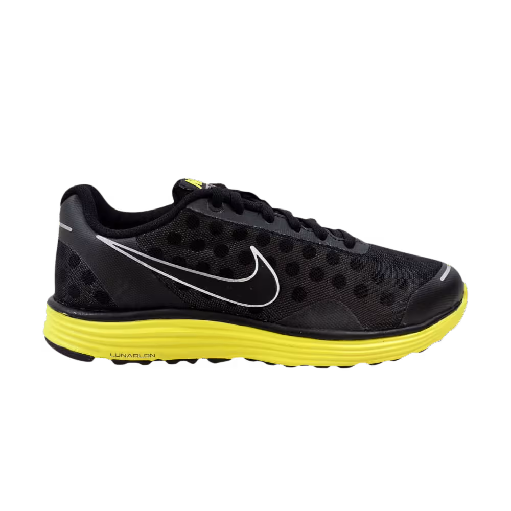 Nike LunarSwift 2 GS Black Sync Yellow