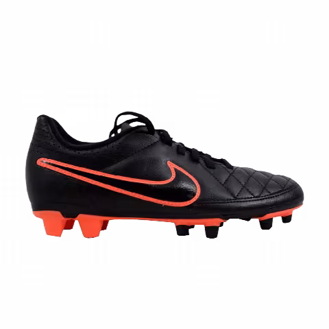 Nike Wmns Tiempo Rio 2 FG 'Black Action Red'