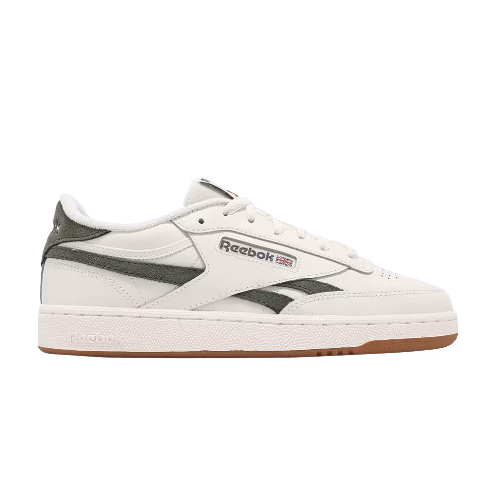 Reebok Women's Club C Revenge Chalk Varsity Green