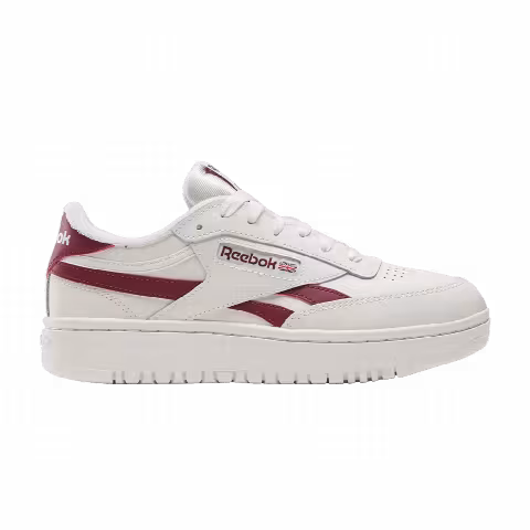 Reebok Wmns Club C Double Revenge 'Chalk Classic Burgundy'