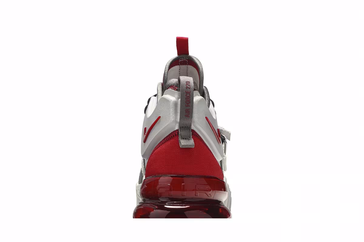 Nike Air Force 270 White University Red, view 8