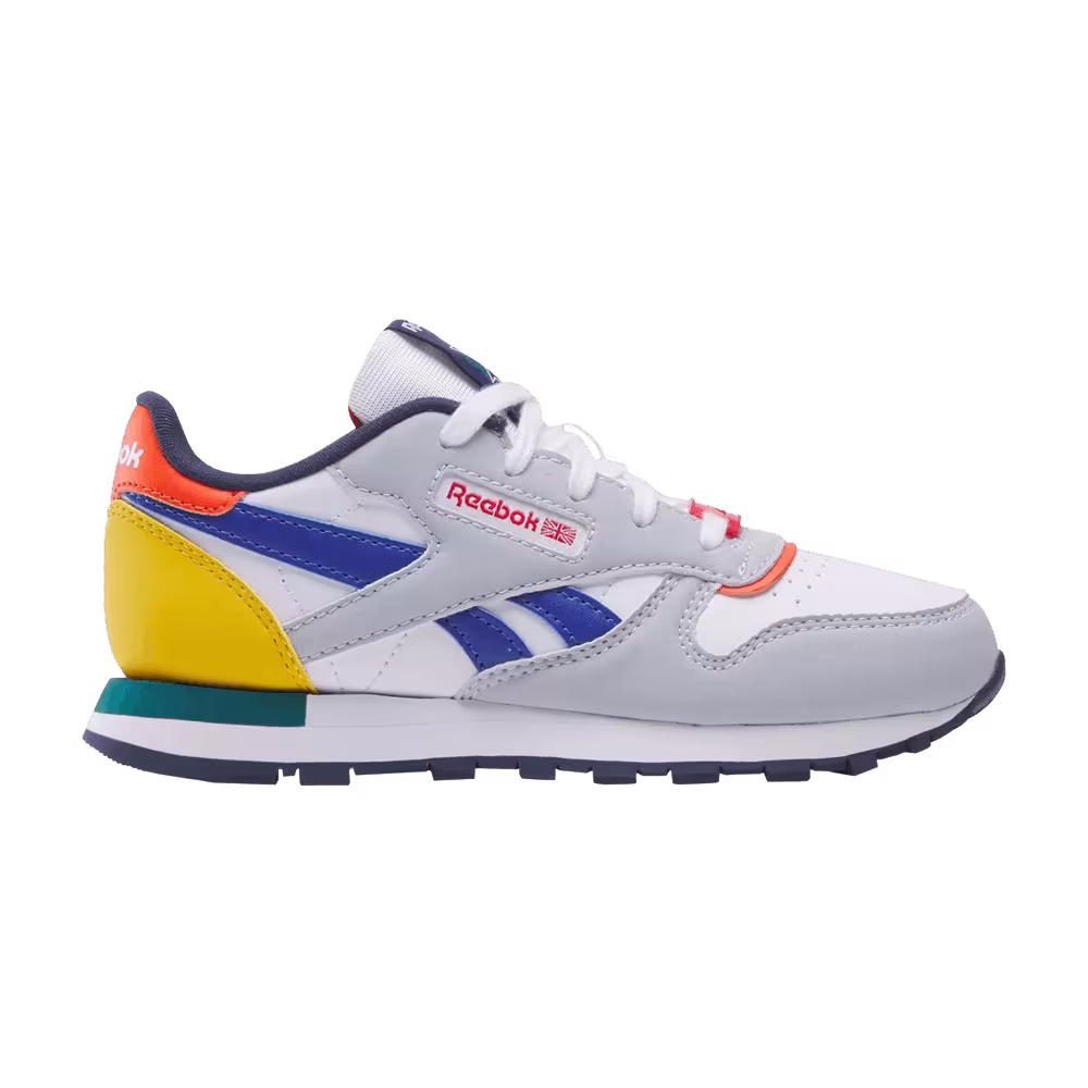 Reebok Classic Leather Little Kid Moon Navy Red