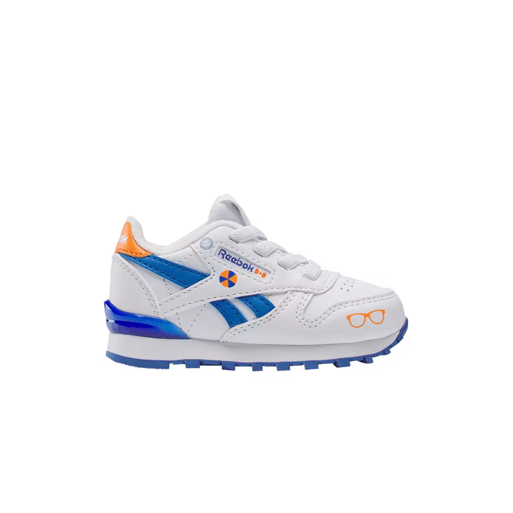 Blippi x Reebok Classic Leather Step White Blue Orange