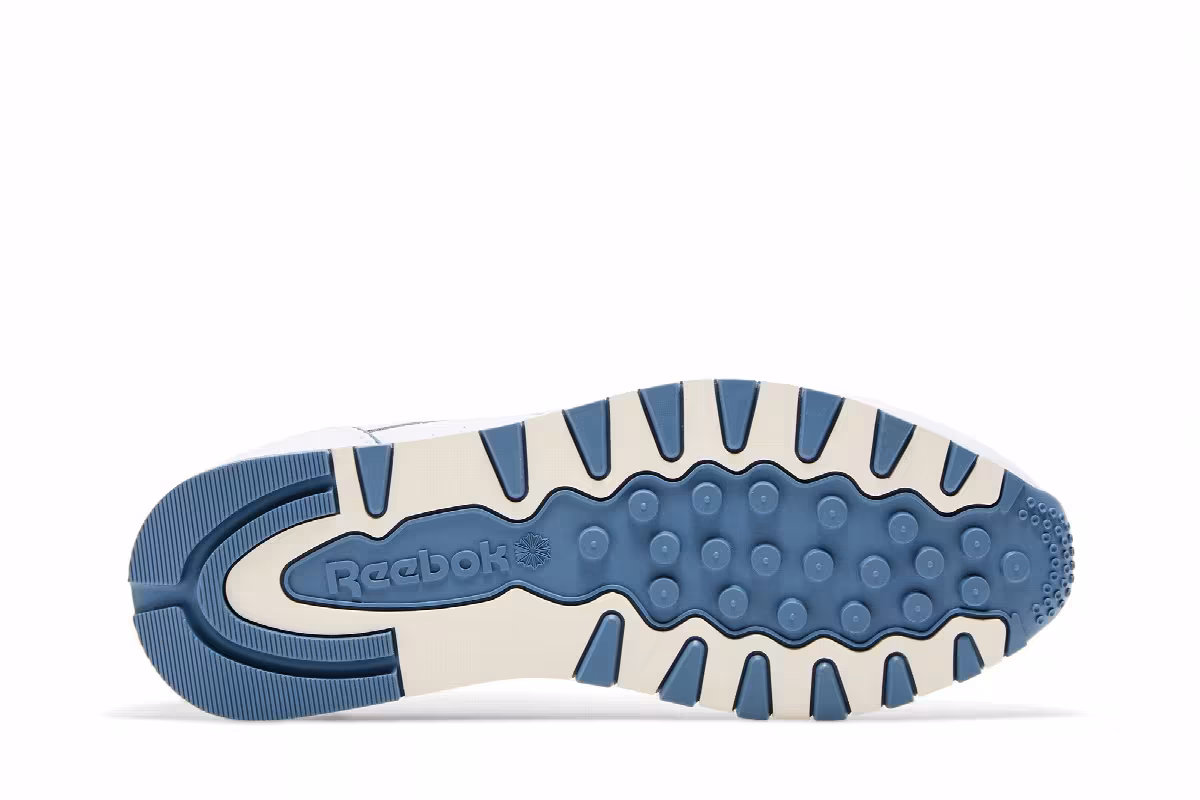 Reebok Classic Leather White Blue Slate, view 5