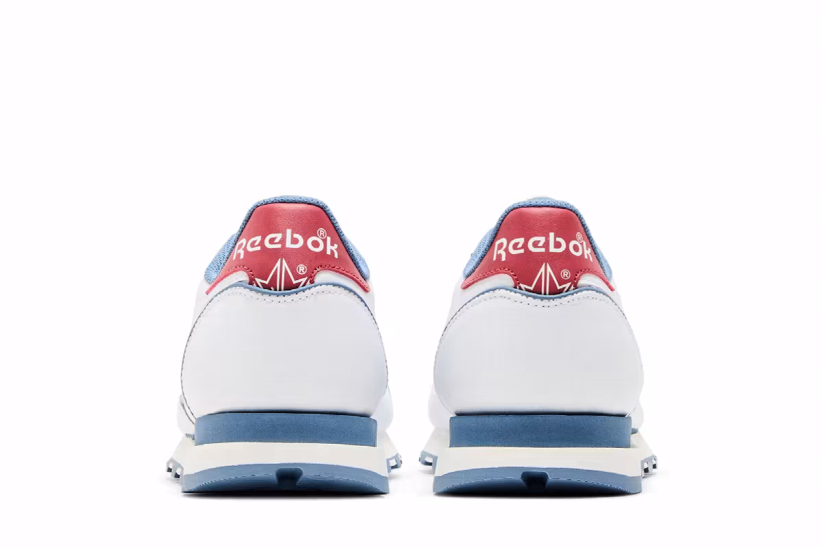 Reebok Classic Leather White Blue Slate, view 7