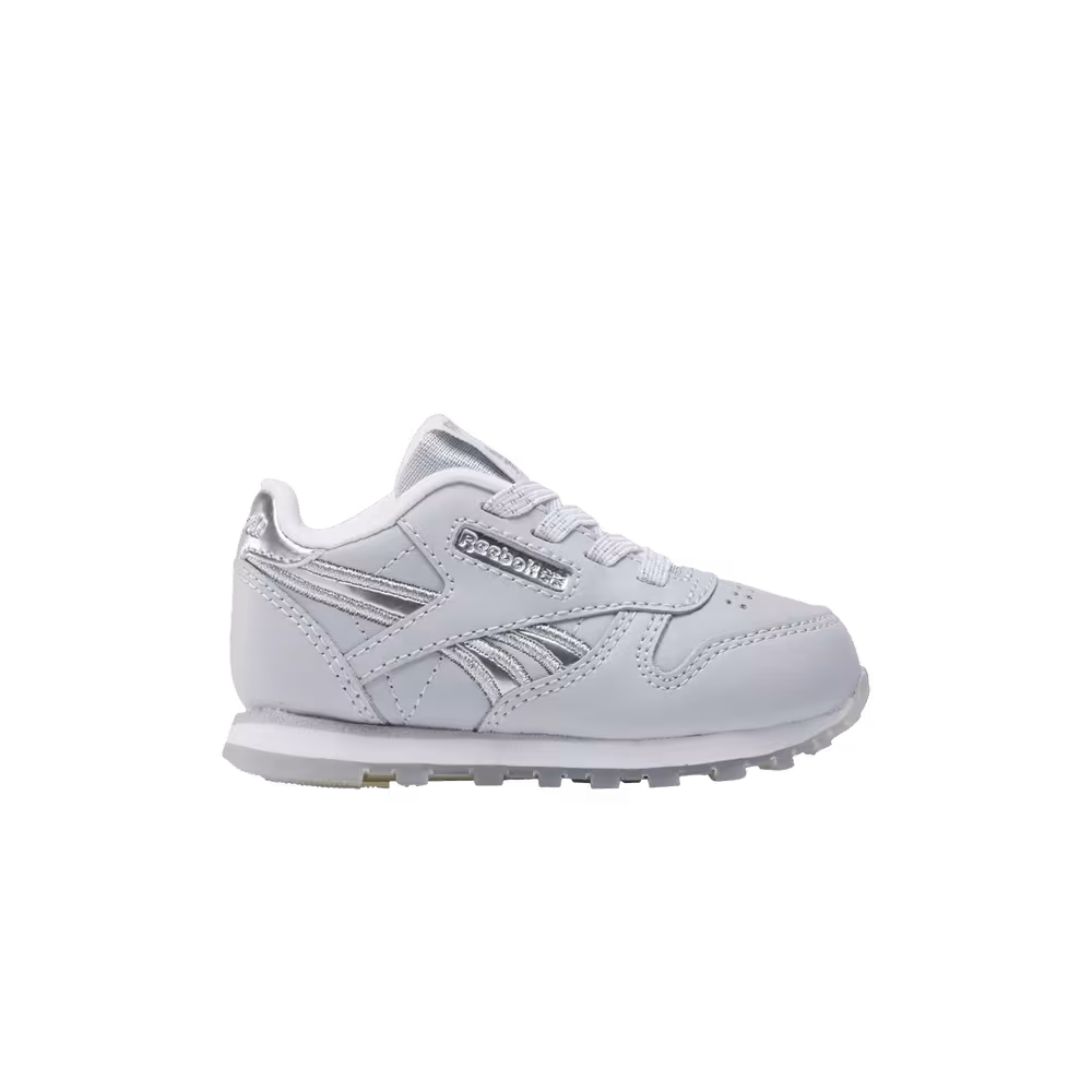 Reebok Classic Leather Toddler Silver Moon