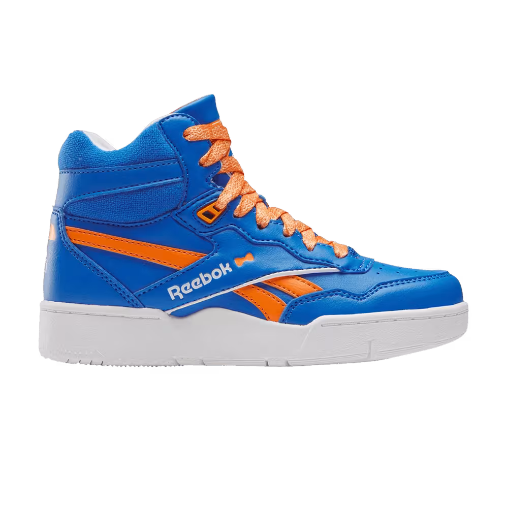 Blippi x Reebok BB4000 2 Mid Little Kid Blue Orange
