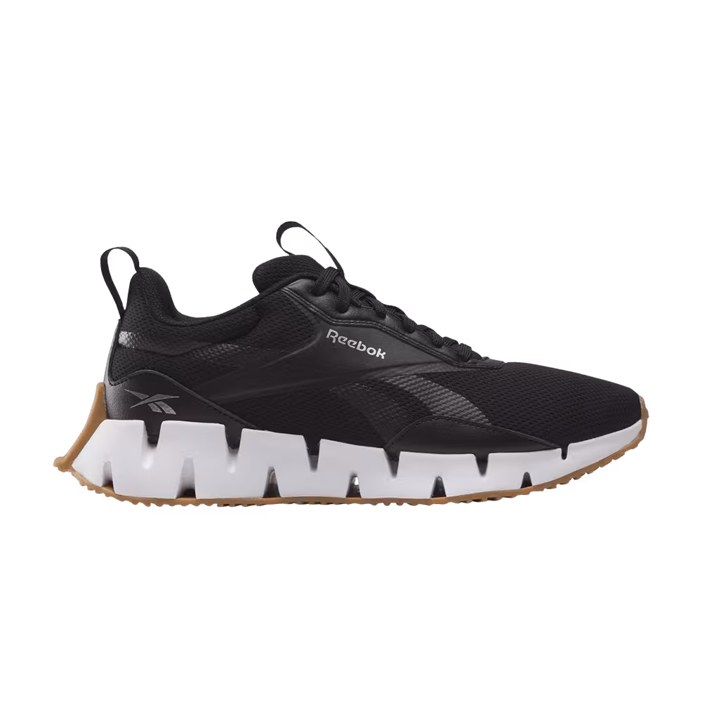 Reebok Women's Zig Dynamica STR Black Silver Gum