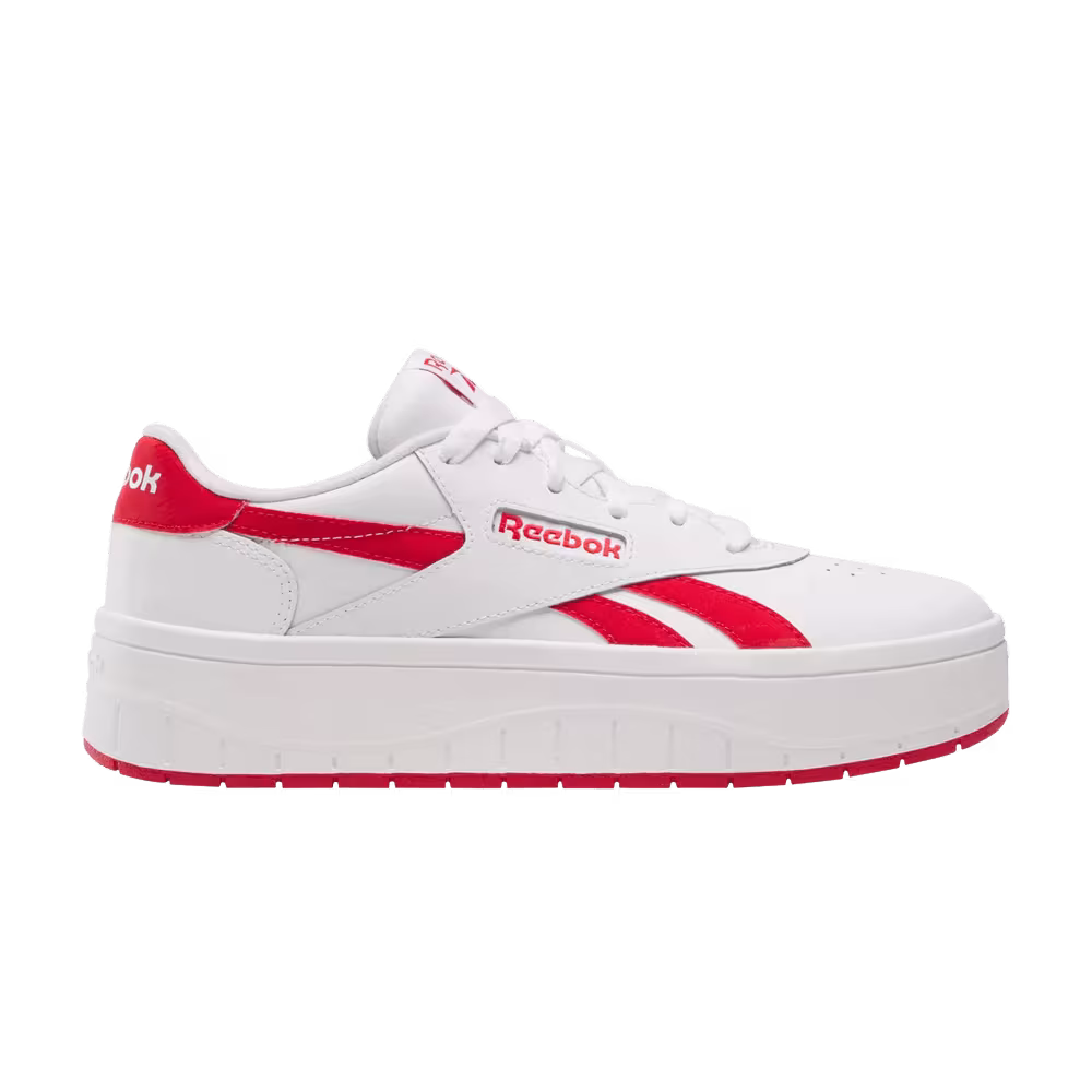 Reebok Women's Court Advance Surge White Red