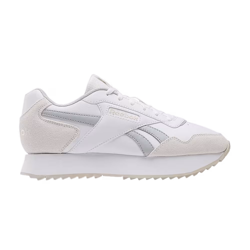 Reebok Women's Glide Riple Double White Grey Moonstone