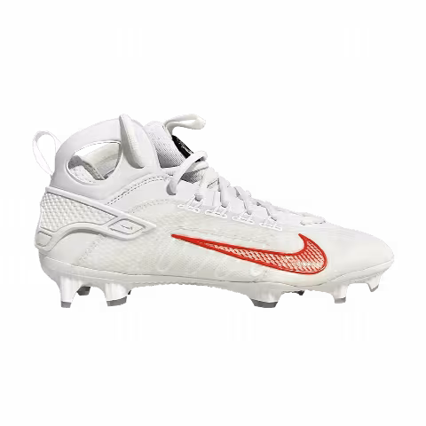 Nike Huarache 9 Elite Mid LAX TB 'White Light Crimson'