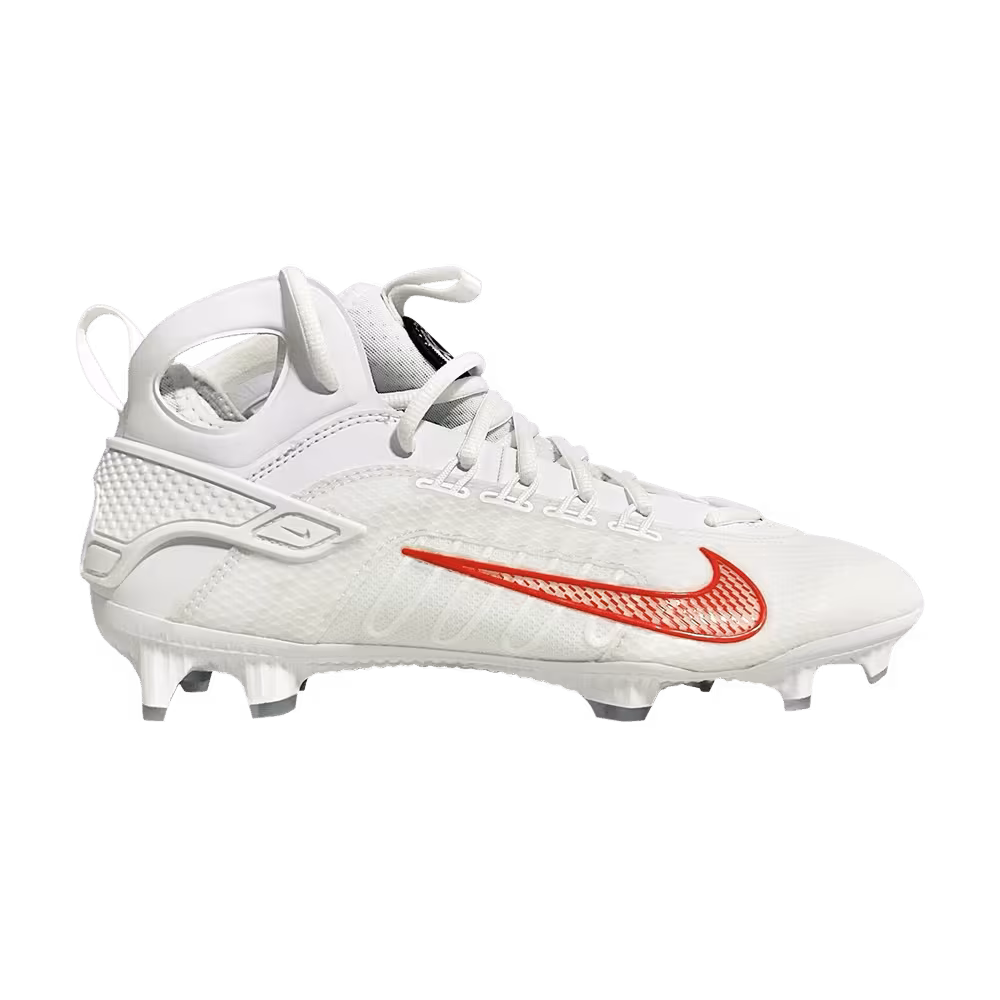 Nike Huarache 9 Elite Mid LAX TB White Light Crimson