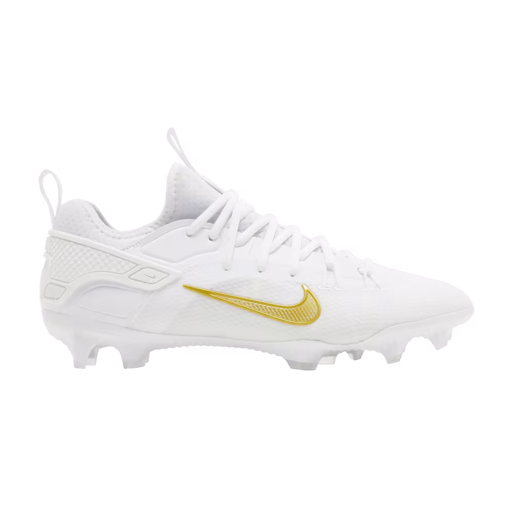 Nike Huarache 9 Elite Low LAX White Metallic Vivid Gold