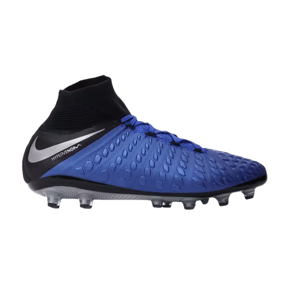 Nike Hypervenom 3 Elite DF AG Pro Racer Blue