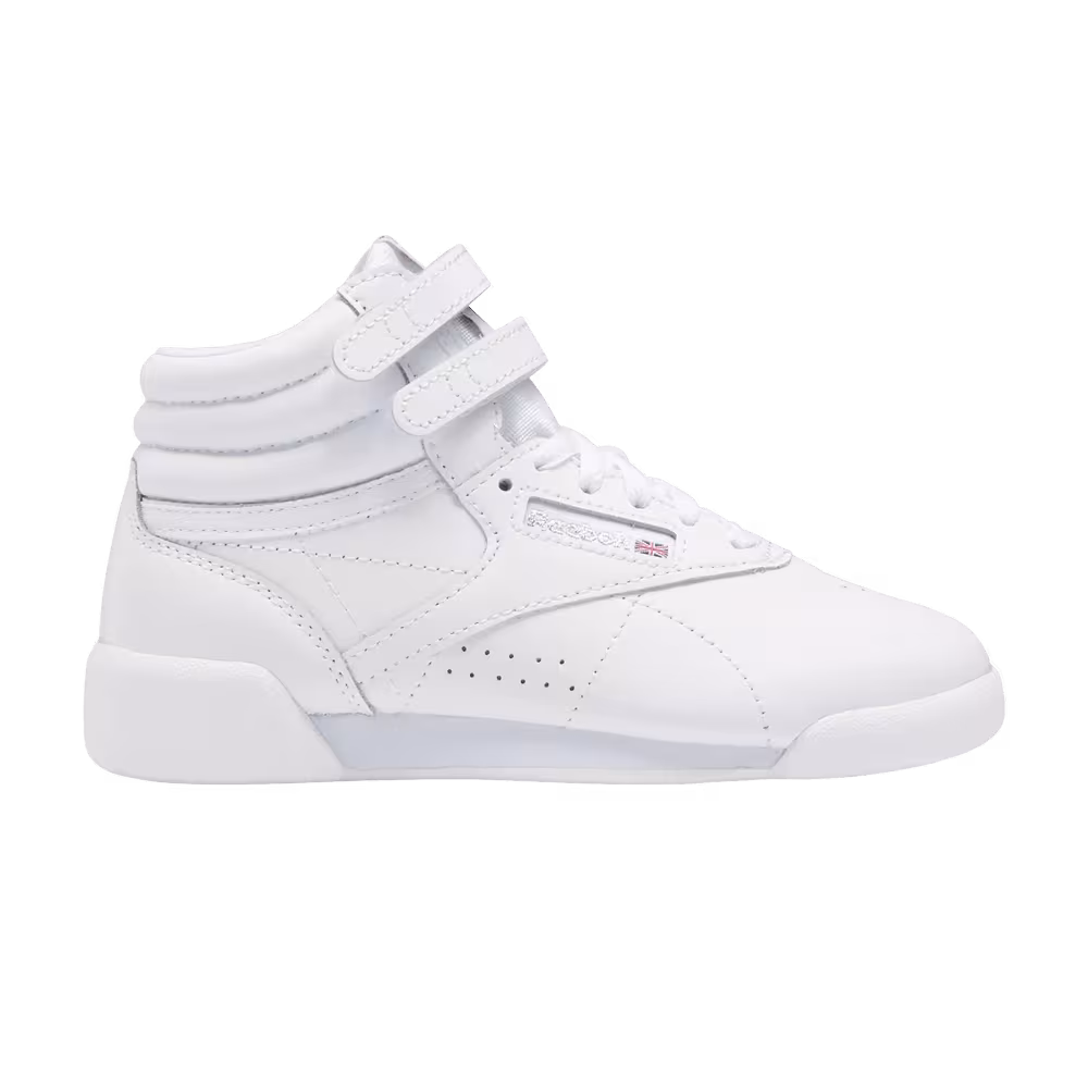 Reebok Freestyle High Little Kid Triple White