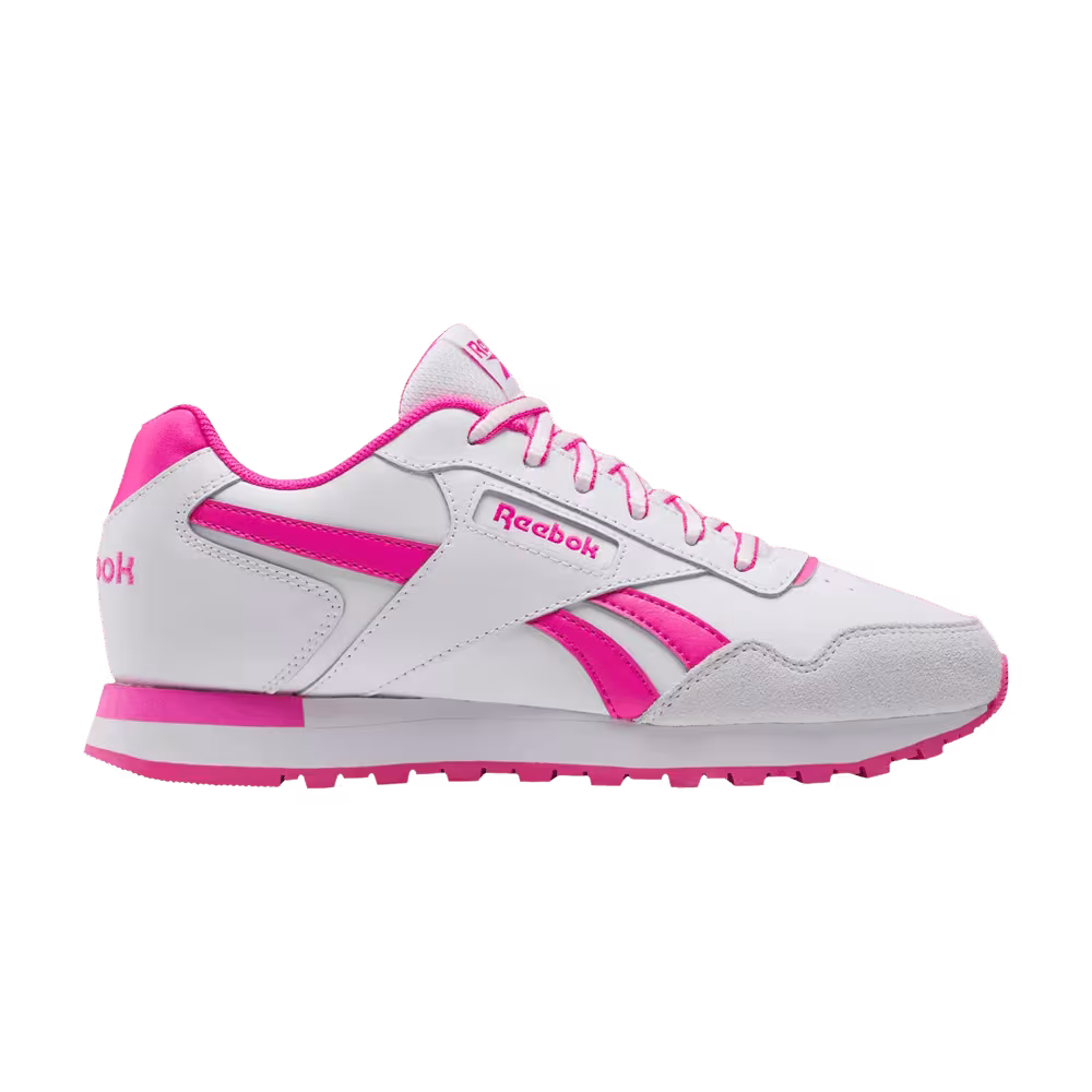 Reebok Royal Glide Big Kid White Laser Pink