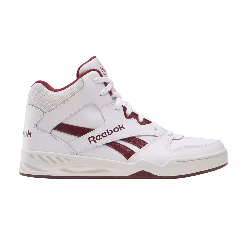 Reebok Royal BB4500 High 2 White Rich Maroon