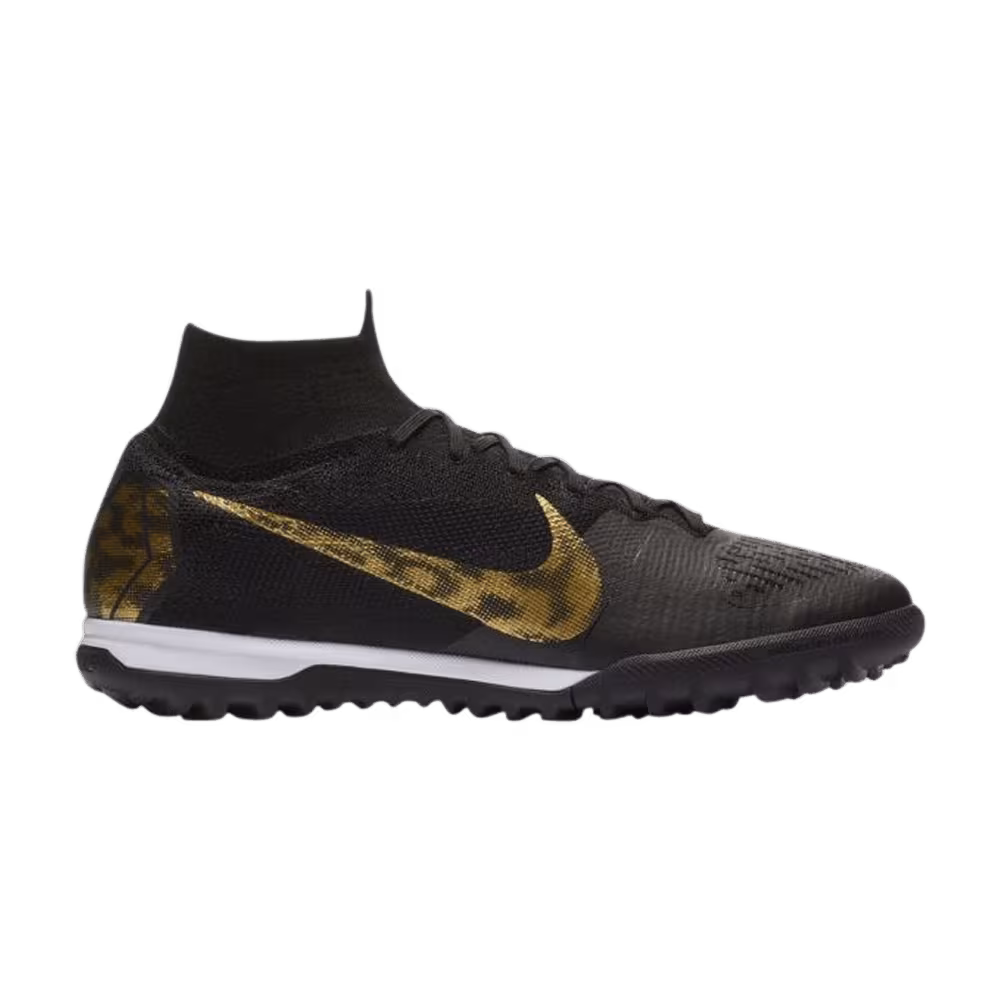 Nike SuperflyX 6 Elite TF Black Gold
